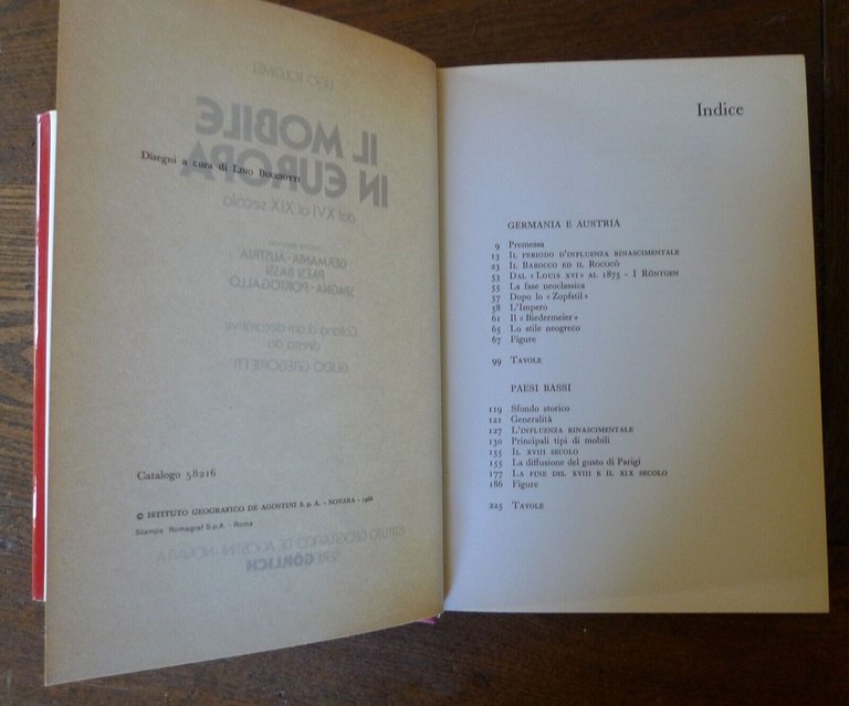 Brunhammer/Tolomei,IL MOBILE IN EUROPA DAL XVI AL XIX SECOLO,1966 De …