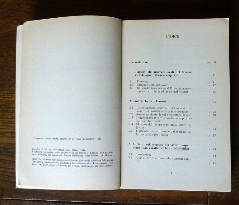 Bruni,I MERCATI LOCALI DEL LAVORO:UN MODELLO PER L'ANALISI CONGIUNTURALE,1995