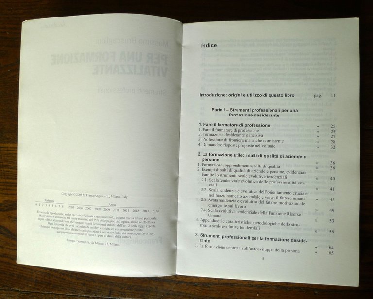 Bruscaglioni,PER UNA FORMAZIONE VITALIZZANTE.Strumenti professionali,2005 | Immagine Gallery 4
