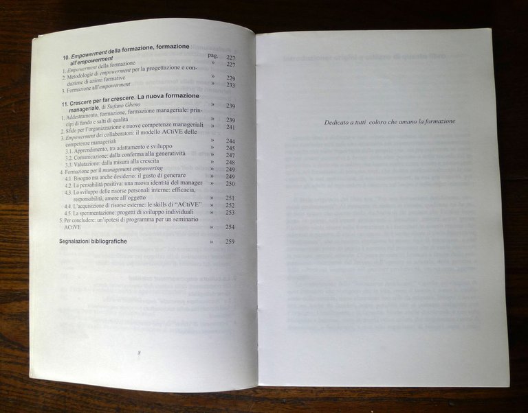 Bruscaglioni,PER UNA FORMAZIONE VITALIZZANTE.Strumenti professionali,2005 | Immagine Gallery 6
