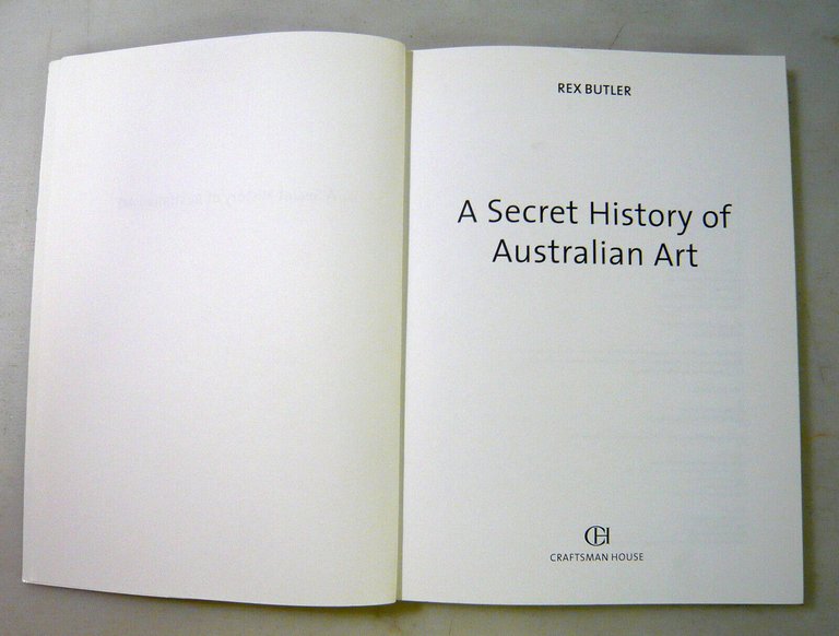 Butler,A SECRET HISTORY OF AUSTRALIAN ART,2002[arte australiana,aborigena