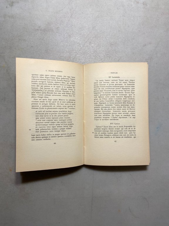 C. IULIUS HYGINUS HISTORICUS ET MITHOGRAPHUS,Giardini Editori e Stampatori 1976 | Immagine Gallery 3