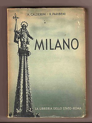 Calderini/Paribeni,MILANO.Guida,1951 Libreria dello Stato