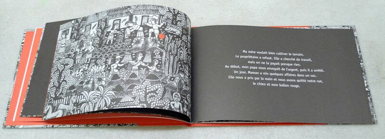 Calderon/Pedro,AU PAYS DE MON BALLON ROUGE,2011[illustrazione,Migrar,migranti