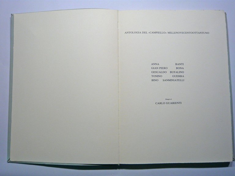 CAMPIELLO 1979/1980/1981/1982 ANTOLOGIA[serata premiazione,poesia veneziana