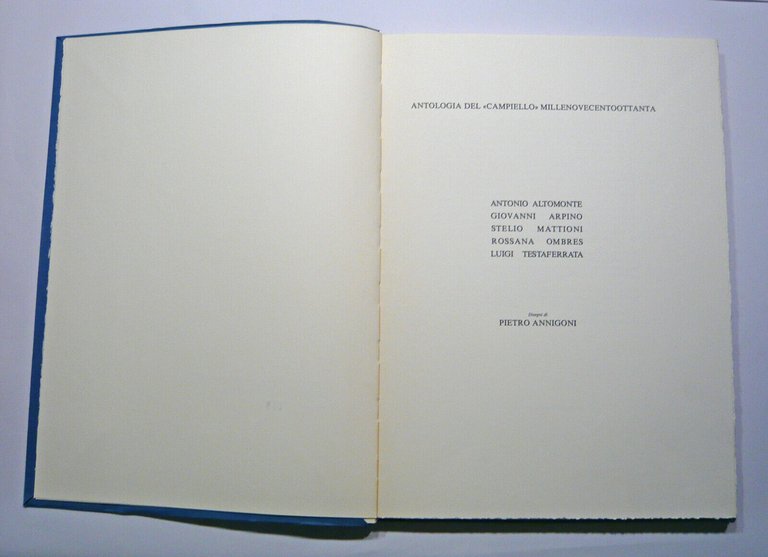 CAMPIELLO 1979/1980/1981/1982 ANTOLOGIA[serata premiazione,poesia veneziana