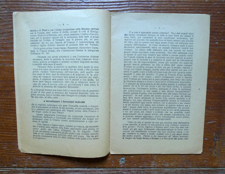 Cancelliere Cuno,IL BILANCO DELL'INVASIONE DELLA RUHR.Discorso 6 Marzo 1923 | Immagine Gallery 3