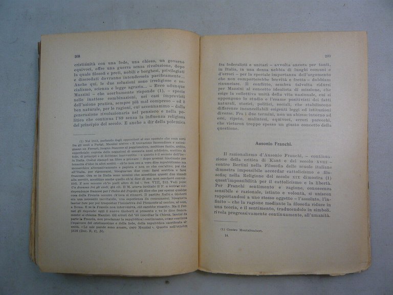 Cantimori,SAGGIO SULL'IDEALISMO DI GIUSEPPE MAZZINI,Roma,1922