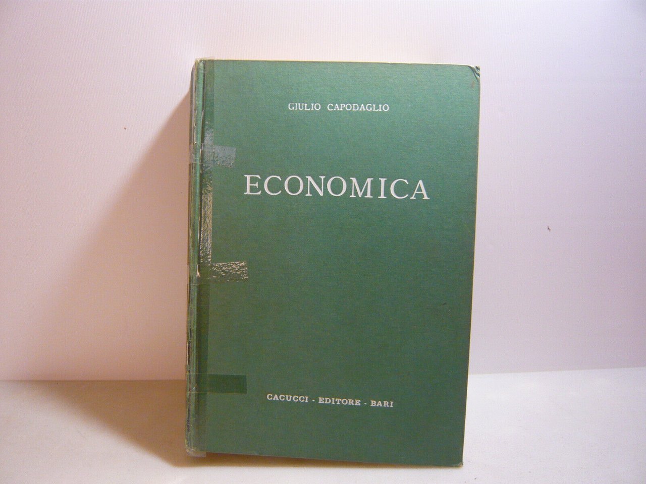 Capodaglio,ECONOMICA,Bari,1967