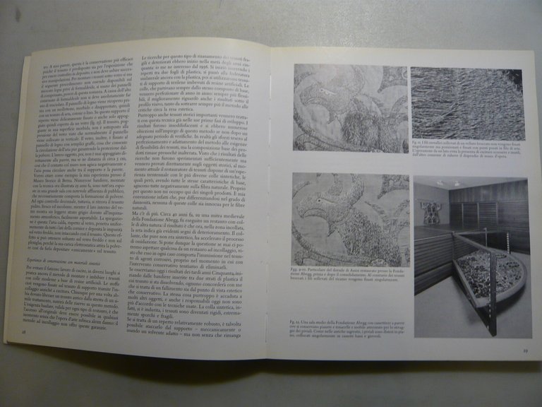 CAPOLAVORI RESTAURATI DELL’ARTE TESSILE,Nuova Alfa 1991[catalogo mostra