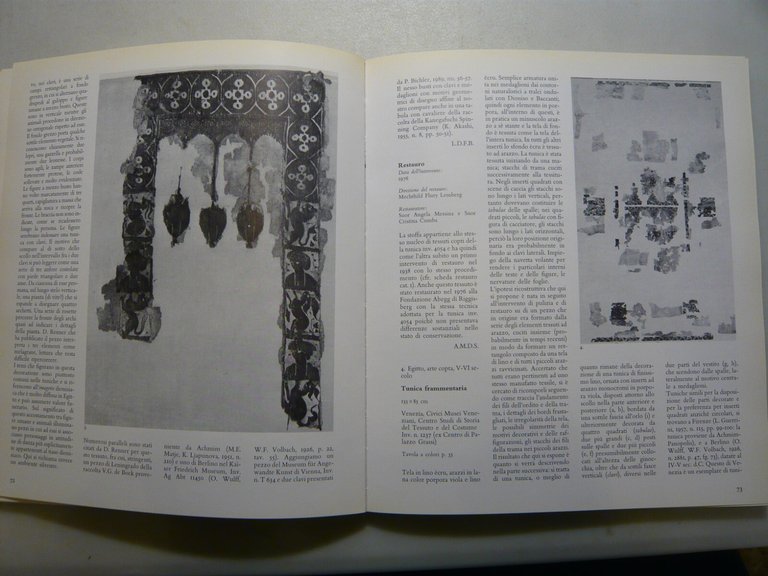 CAPOLAVORI RESTAURATI DELL’ARTE TESSILE,Nuova Alfa 1991[catalogo mostra