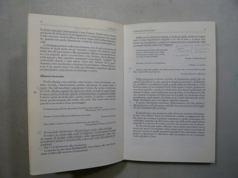 Capranico,ROLE PLAYING.Manuale a uso di formatori e insegnanti,R. Cortina 1997