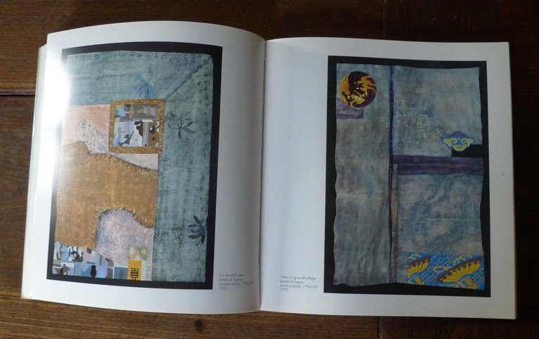 Caramel,Mario GIOVANETTI.La rivincita della pittura,'93[arte contemporanea,legno