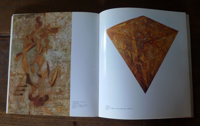 Caramel,Mario GIOVANETTI.La rivincita della pittura,'93[arte contemporanea,legno