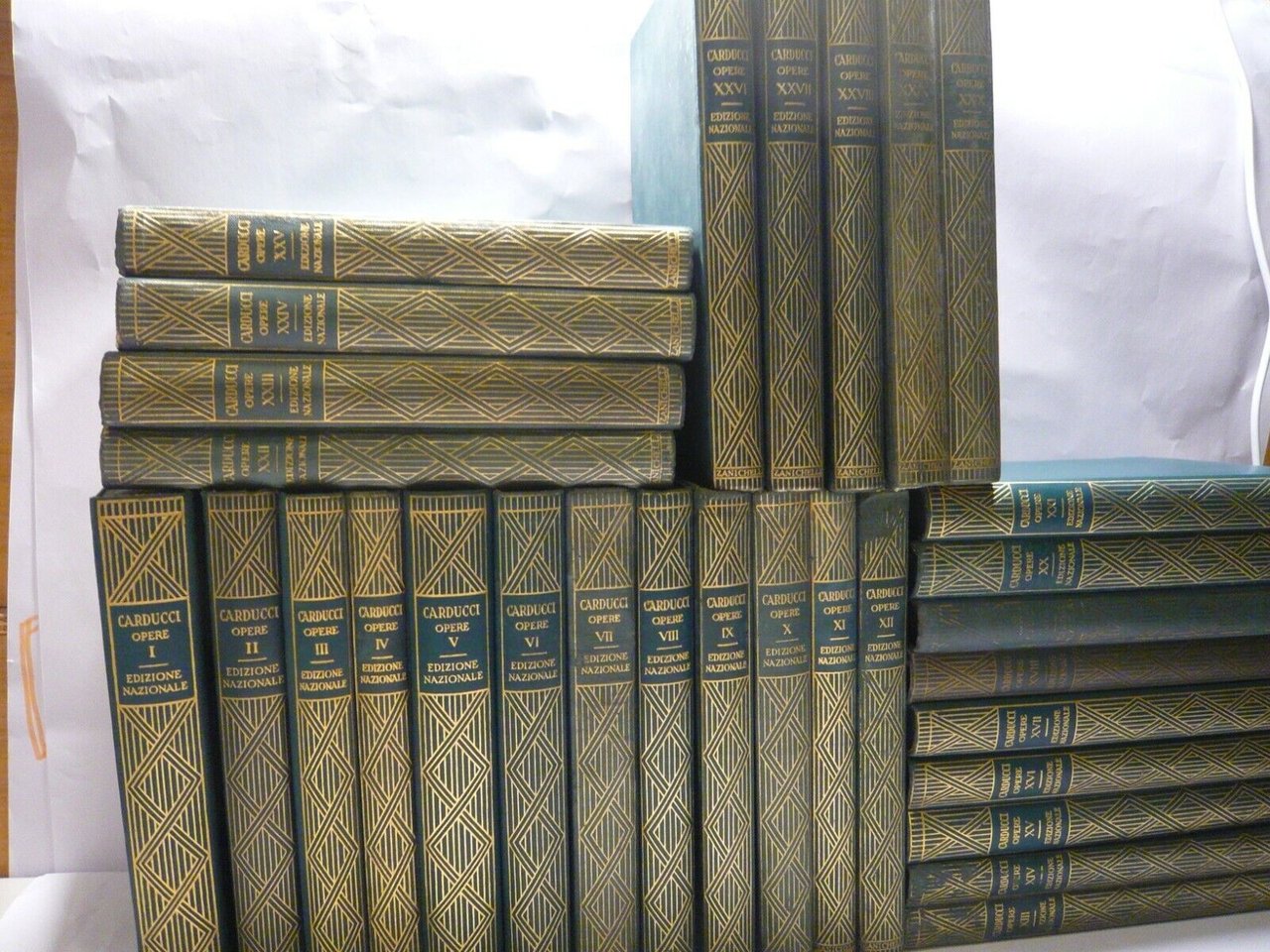 Carducci,OPERE, Zanichelli, Bologna, 1935-38[edizione nazionale, letteratura