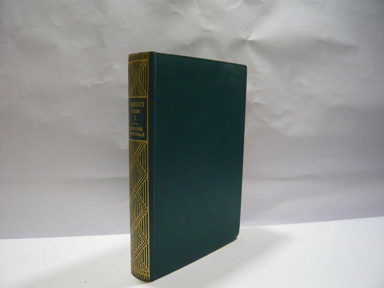 Carducci,OPERE, Zanichelli, Bologna, 1935-38[edizione nazionale, letteratura