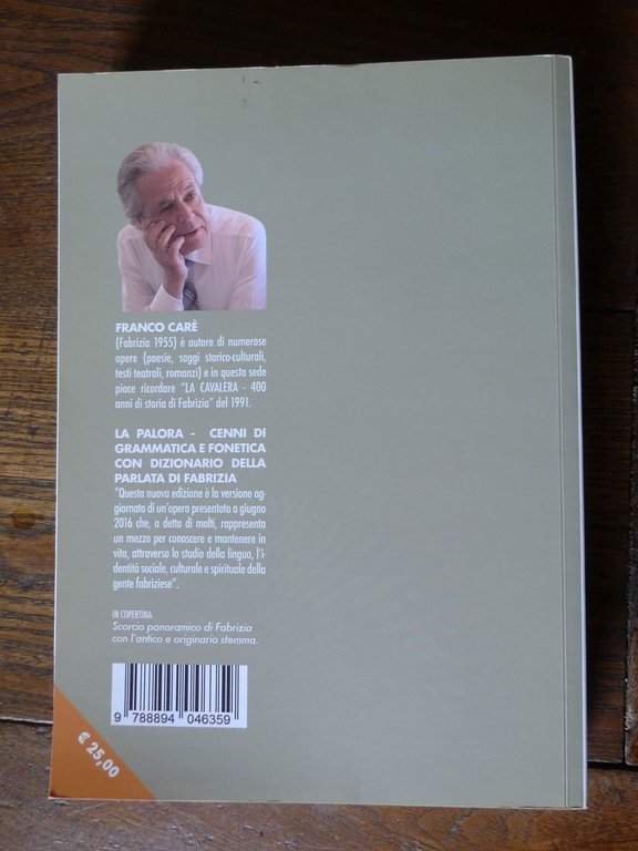 Carè,LA PALORA.CENNI DI GRAMMATICA,FONETICA.PARLATA FABRIZIA,2017[VIBO,CALABRIA