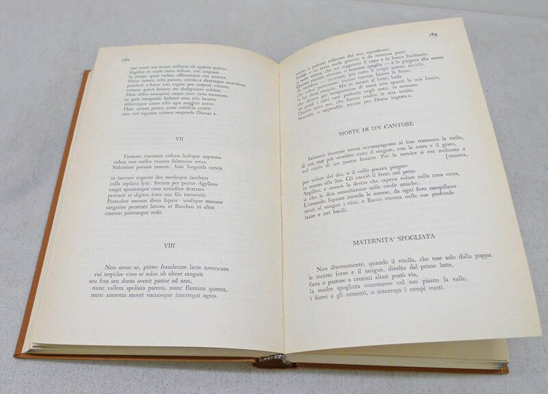 Carena,POESIA LATINA DELL'ETÀ IMPERIALE,1957 Guanda[italiano/latino