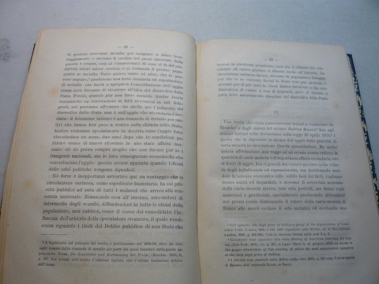 Carlo F. Ferraris, MONETA E CORSO FORZOSO, Ulrico Hoepli, Milano, …