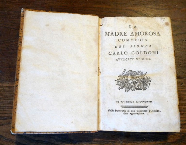 CARLO GOLDONI,COMMEDIE,1762-1794 Bologna Stamperia di San Tommaso d'Aquino