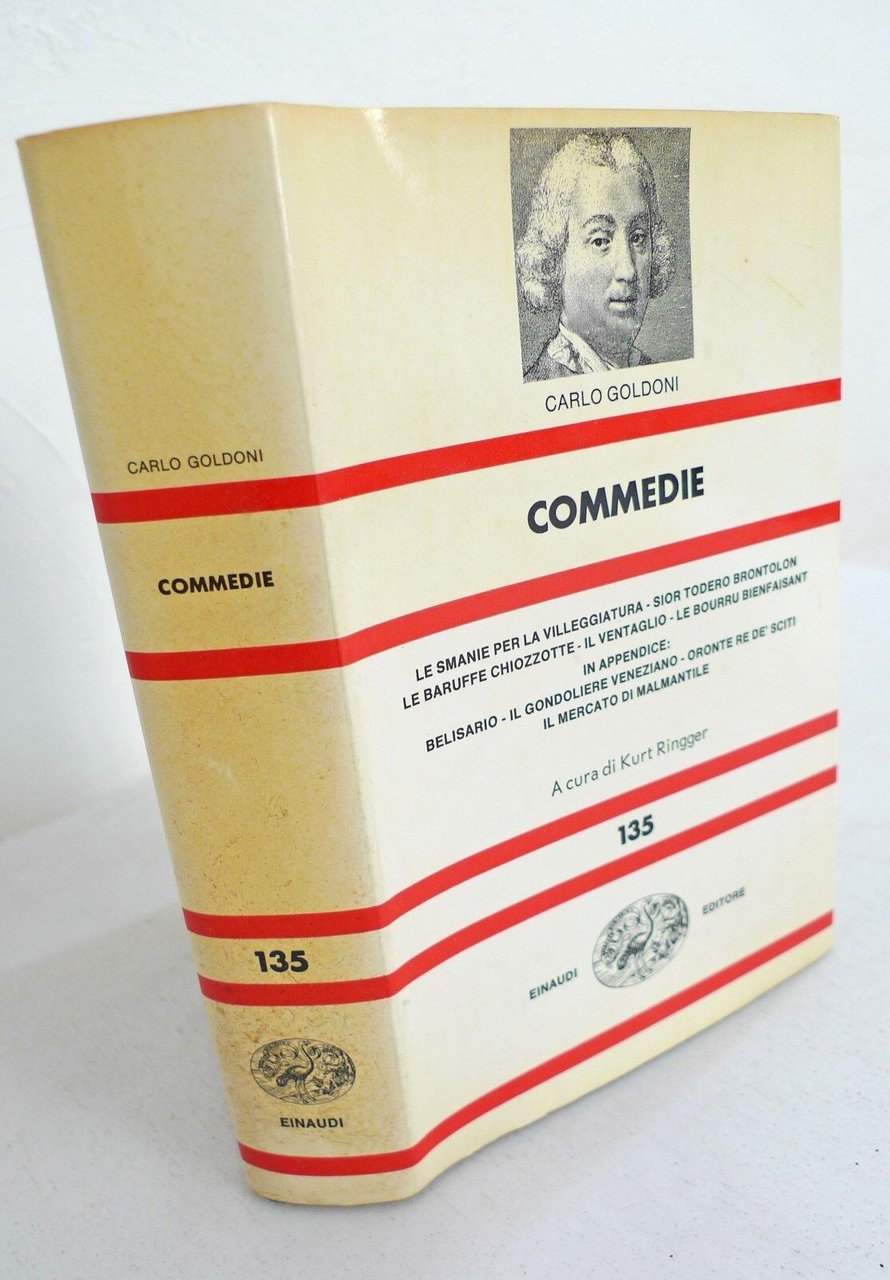 Carlo Goldoni,COMMEDIE IV,1979 Einaudi[teatro,Ringger,Il gondoliere veneziano