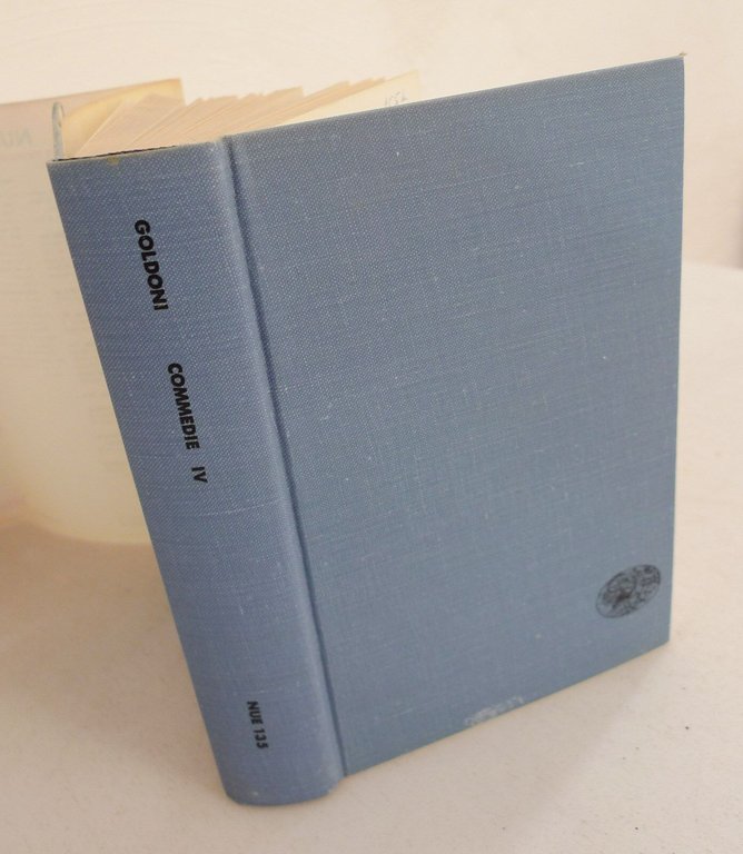 Carlo Goldoni,COMMEDIE IV,1979 Einaudi[teatro,Ringger,Il gondoliere veneziano