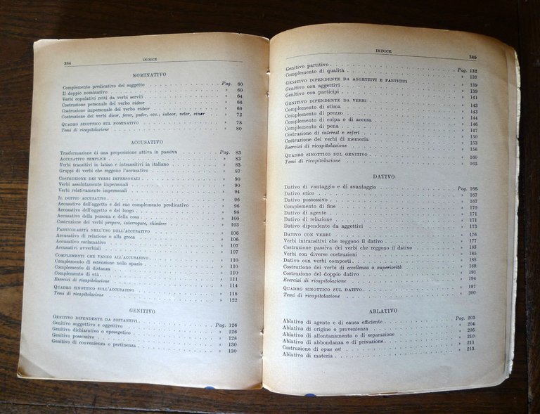 Carlo Piazzino,VIA LATINA.SINTASSI LATINA PER LA SCUOLA,1958 Paravia[manuale | Immagine Gallery 7