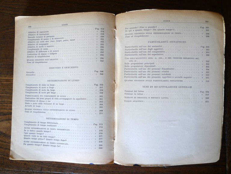 Carlo Piazzino,VIA LATINA.SINTASSI LATINA PER LA SCUOLA,1958 Paravia[manuale | Immagine Gallery 8