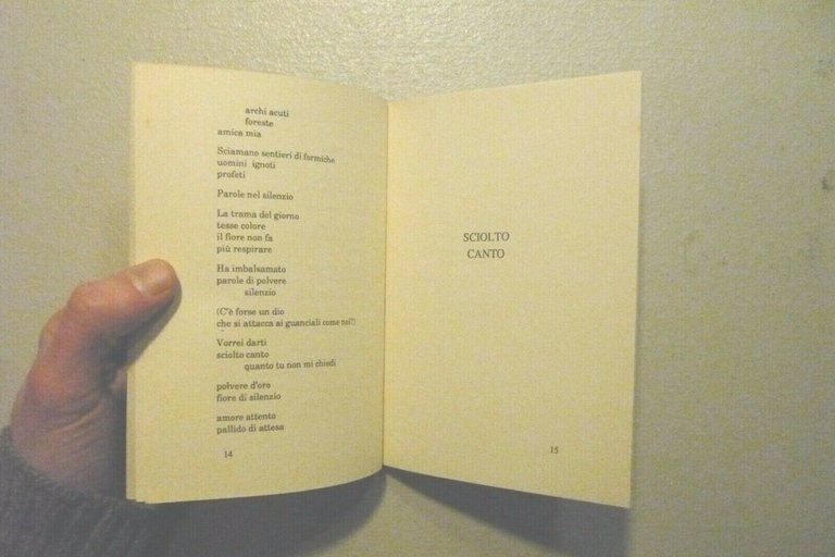 Carmelo Maria Cortese,CANZONIERE MINIMO,La Centona 1990[poesia, Lucio Zinna