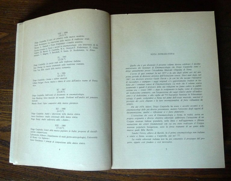 Carpitella,ETHNOMUSICOLOGICA.Seminari etnomusicologia 1977-1989,Chigiana[MUSICA