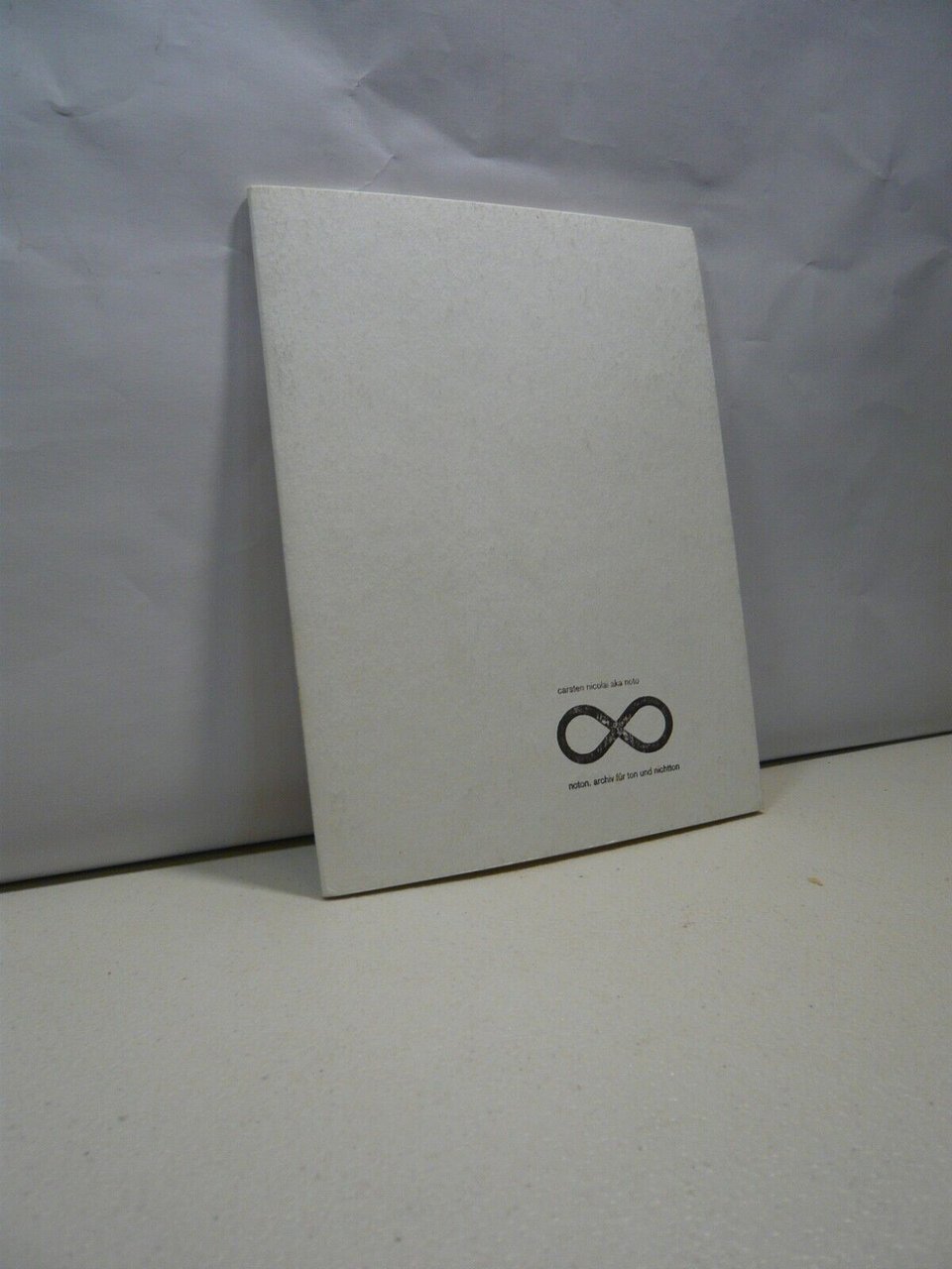 CARSTEN NICOLAI AKA NOTO, Berlino 1997[catalogo, Alva Noto, arte, musica