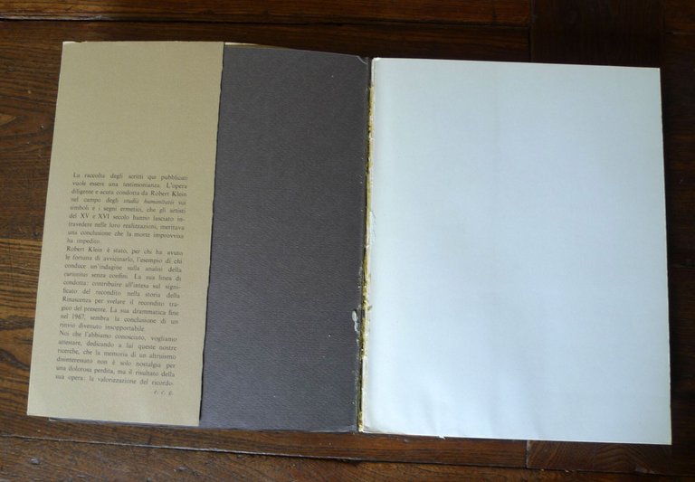 Castelli,L'UMANESIMO E LA FOLLIA,1971 Abete[arte,simboli ermetici,Robert Klein