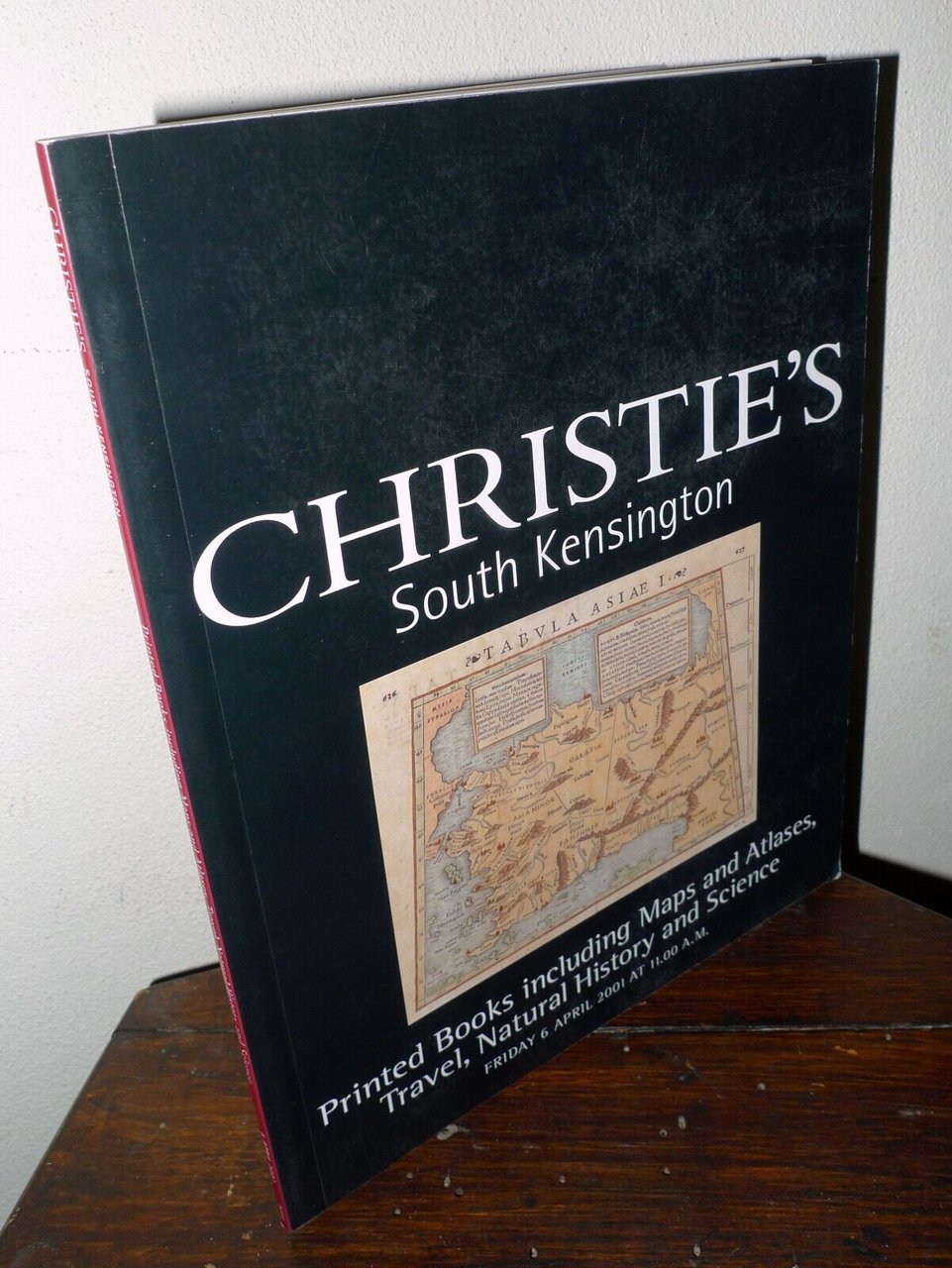 CATALOGO ASTA 2001 CHRISTIE'S.PRINTED BOOKS,INCLUDING MAPS AND ATLASES,TRAVEL