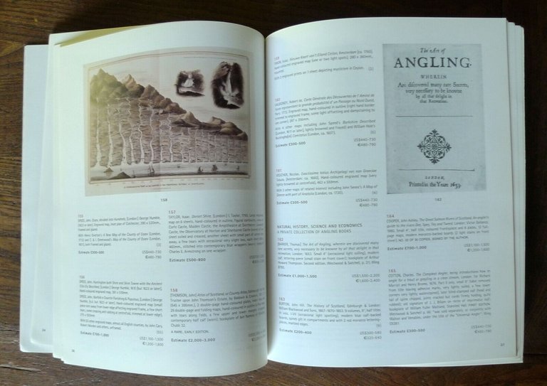 CATALOGO ASTA 2001 CHRISTIE'S.PRINTED BOOKS,INCLUDING MAPS AND ATLASES,TRAVEL
