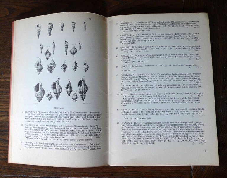 Catalogo OLD & RARE BOOKS ON NATURAL HISTORY,Antiquariaat Junk[libri antichi | Immagine Gallery 4