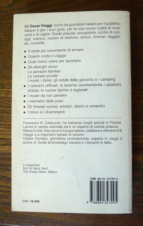 Cataluccio,CAPITALI DELL'EST.PRAGA,BUDAPEST,VARSAVIA,1991 OSCAR Mondadori[VIAGGI