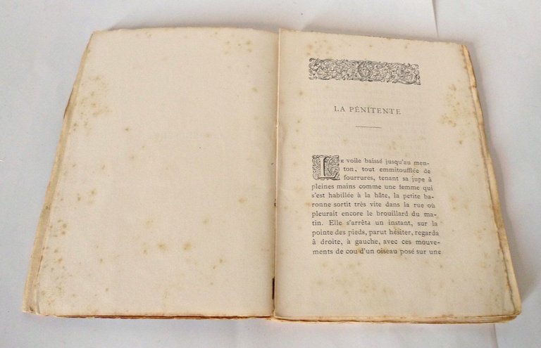 CATULLE MENDÈS,MONSTRES PARISIENS I(Série)1883[novelle,Parigi,La Pénitente