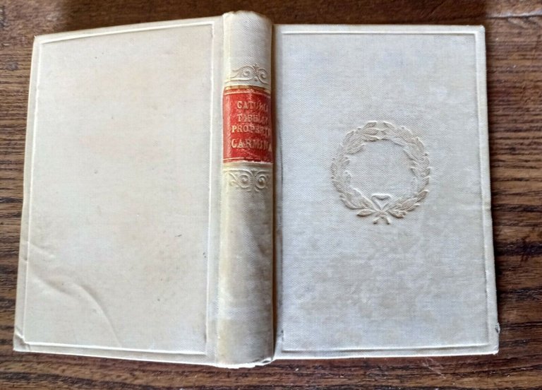 Catullo,Tibullo,Properzio,CARMINA,1929 Barbera[poesia latina