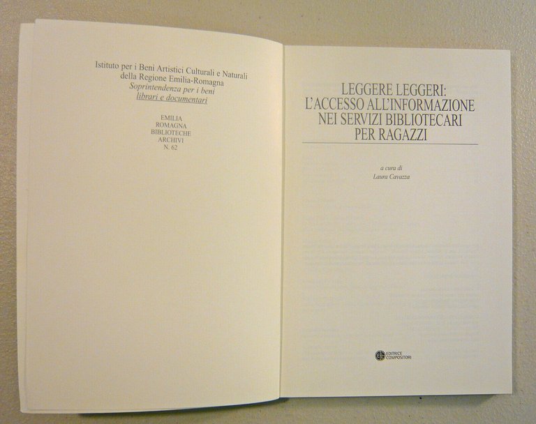 Cavazza,LEGGERE LEGGERI,2006[Emilia-Romagna,SERVIZI BIBLIOTECARI PER RAGAZZI