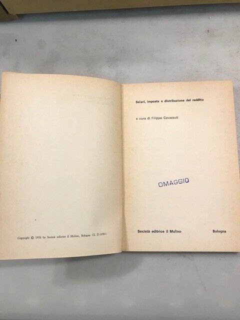Cavazzuti, SALARI, IMPOSTA E DISTRIBUZIONE DEL REDDITO [economia, lavoro]