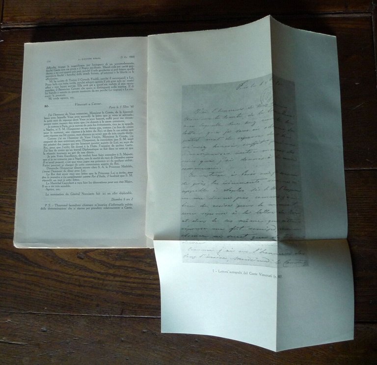CAVOUR,LA QUESTIONE ROMANA NEGLI ANNI 1860-1861.CARTEGGIO,1929 Zanichelli[storia