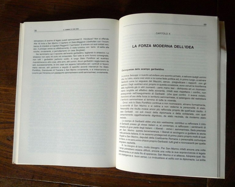 Cecchetti,IL CAMMINO DI UNA IDEA.Come San Marino si è salvato,1991[STORIA