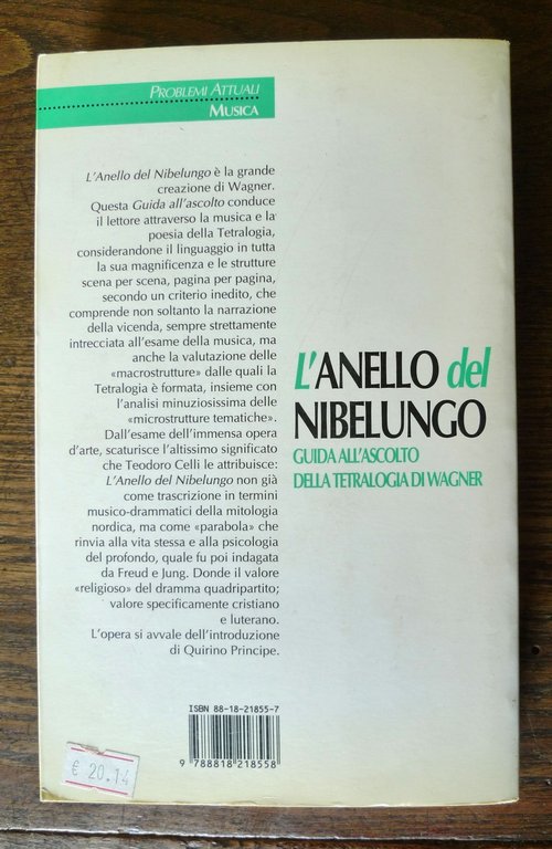 Celli,L'ANELLO DEL NIBELUNGO.GUIDA ALL'ASCOLTO DELLA TETRALOGIA DI WAGNER,1997 | Immagine Gallery 2