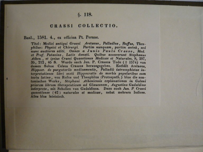 Celso Grassi,MEDICI ANTIQUI GRAECI ,1581[anastatica,medicina,