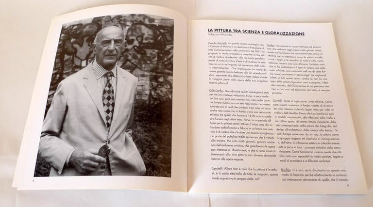 Cerritelli,GILLO DORFLES.PREMIO MARCONI 2002 PER LA PITTURA[catalogo,arte