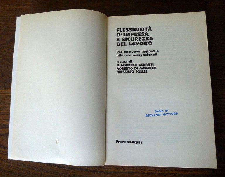 Cerruti,FLESSIBILITÀ D'IMPRESA E SICUREZZA DEL LAVORO,2000 FrancoAngeli[CGIL | Immagine Gallery 3