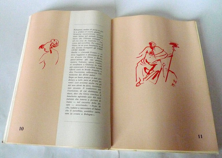 Cervellati,ALL'ERTA UMBILICHI SACRI!,1967 Bologna[storia locale,tortellini