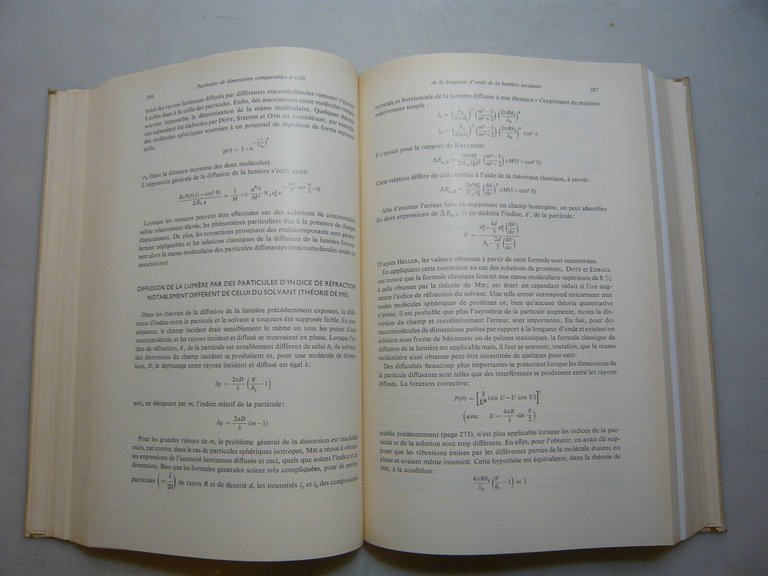 Champetier-Monnerie,INTRODUCTION A LA CHIMIE MACROMOLECULAIRE,Parigi,1969