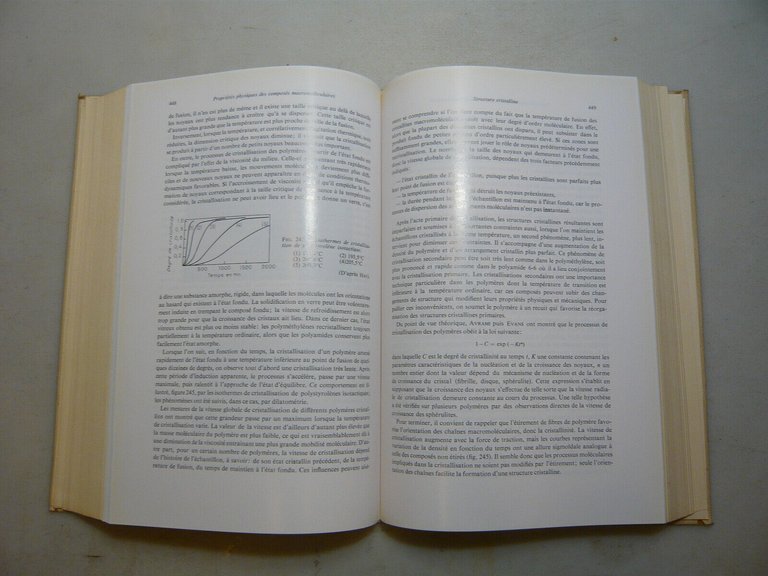 Champetier-Monnerie,INTRODUCTION A LA CHIMIE MACROMOLECULAIRE,Parigi,1969