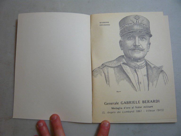 Chiusano,GENERALE GABRIELE BERARDI,Avellino,1976